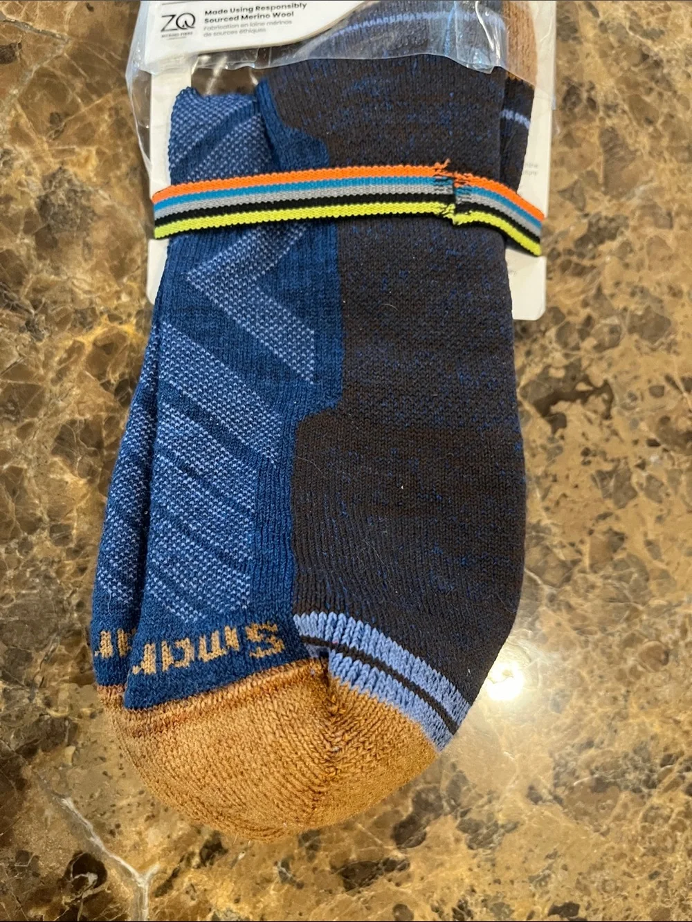 🆕 Smartwool Merino Hike Light Cushion Ankle Socks L Alpine Blue Unisex